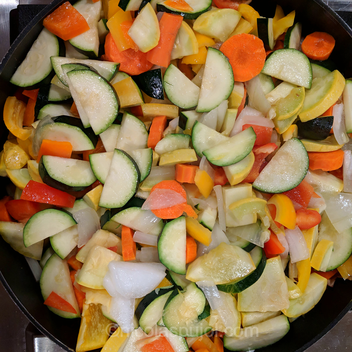 Ratatouille Without Eggplant Aubergine French Nicolaspujol Com