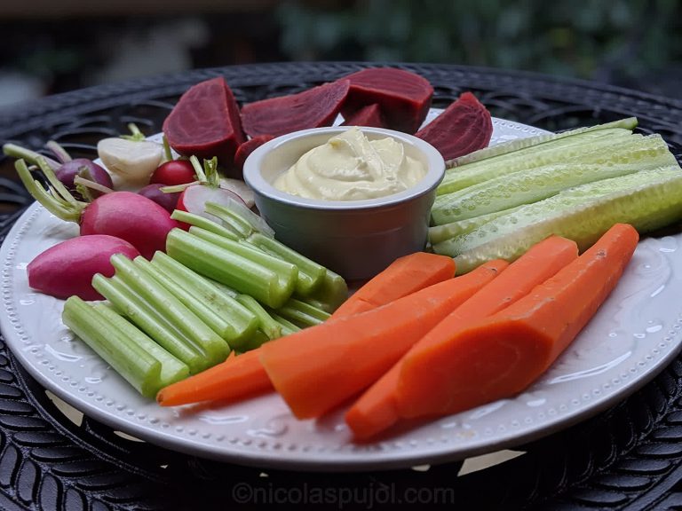 Vegan aioli platter - Main dish - nicolaspujol.com